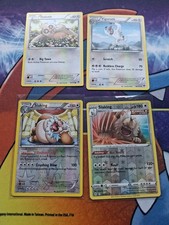 Pokémon TCG 4 Card Slakoth Vigoroth & Slaking Bundle LP-NM 2 Holo SKU #134