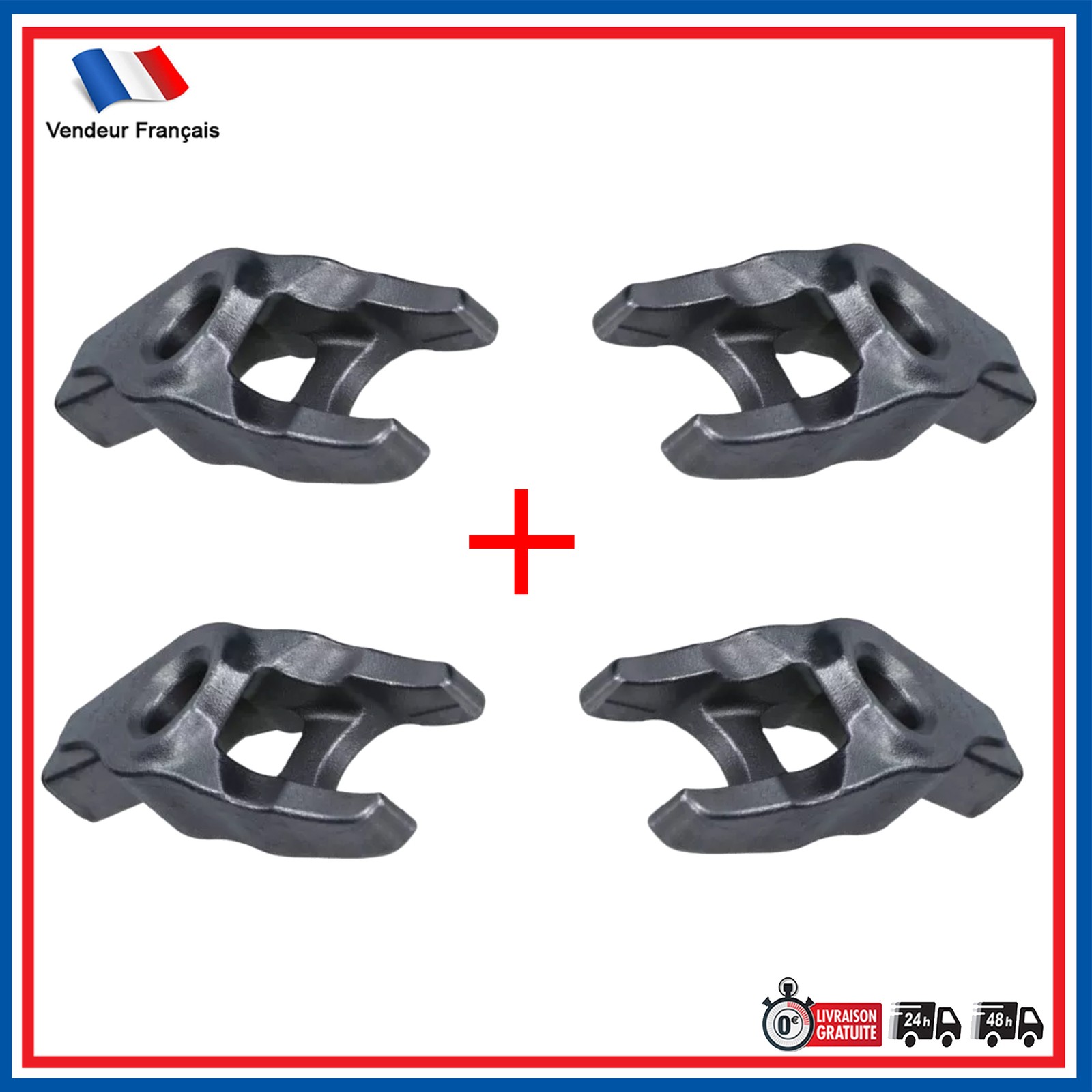 Fourchette d'injecteur en acier renforcé pour moteurs HDI DS4 DS5