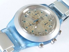 Swatch Irony Chrono Diaphane RAINSTORM SVCN4000AG 2003 Unused Working