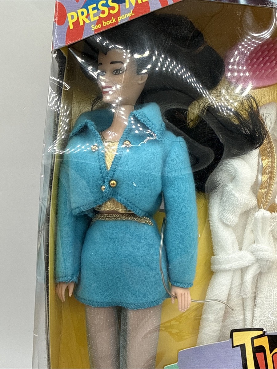Fran Drescher The Nanny Talking Doll NRFB 1995 Fur Coat 1st