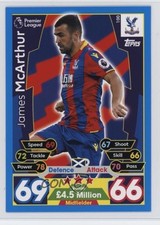 2017-18 Topps Match Attax English Premier League James McArthur #100 3g6