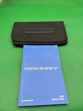 2019 Honda Odyssey Owners Manual With Case