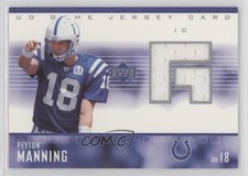 2003 Upper Deck UD Game Jersey Peyton Manning #GJ-PM HOF 4wd