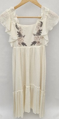Girls Joyfolie Dress With Floral Embroidery, US Size 8, NWOT
