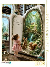 CALVENDO Puzzle An Encounter in the Enchanted Forest 1000 pieces, finished siz