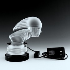 Illuminated Base - Deco Glass Car Mascot - Hood Ornament 1930 H.hoffmann