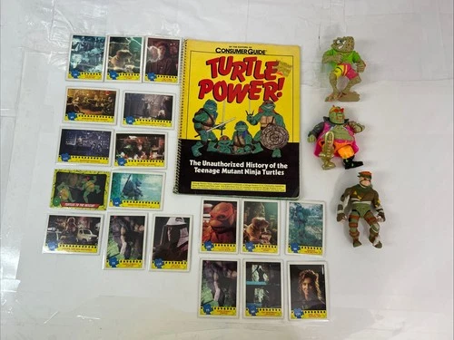 Teenage Mutant Ninja Turtles Vintage Figures, History Of TMNT, (X18) Cards 🔥