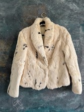 Giacca donna pelliccia di coniglio vintage marca Opera 