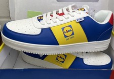 ⭐️NEU Lidl Sneaker | 45 | Limited Edition | Kollektion Sommer2023 | Blau / Gelb