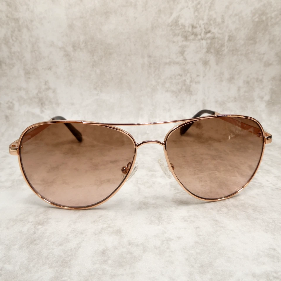 Kate Spade 玫瑰金金属飞行员太阳镜 - Emmaline/S 000M2 58-14-140 — 第 2/4 张图片