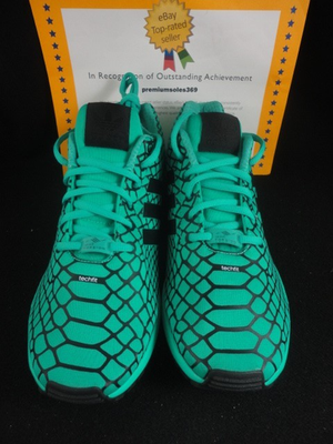 Adidas Torsion ZX Flux Techfit, Shock Mint Green, Running, Style