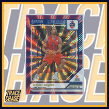 2024-25 Panini Donruss EuroLeague BK Trajan Langdon Purple Laser 63/99 #194