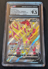 CGC 9.5 Zamazenta V SWSH293 Pokemon Crown Zenith Black Star Promo