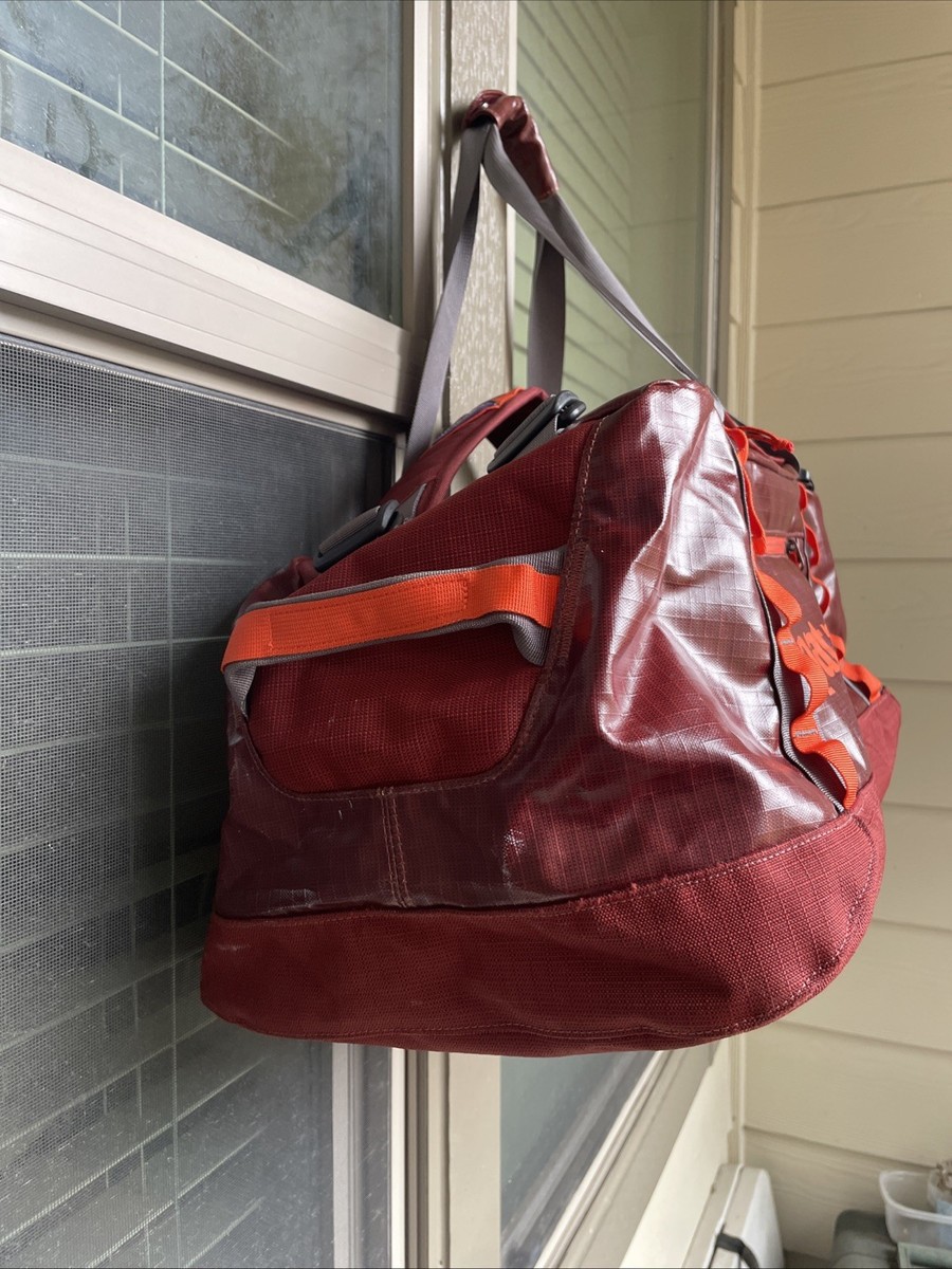Patagonia Black Hole Duffel Bag 60L Backpack Glossy Cinder Red
