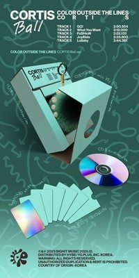 CORTIS コルティス アルバム CD Ball ver. Cortis - COLOR OUTSIDE THE LINES [CORTIS Ball ver.] [New CD