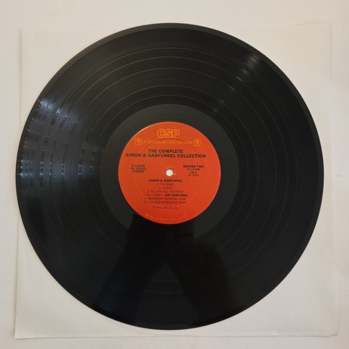 "Simon & Garfunkel THE COMPLETE COLLECTION 5 LP's Set Lot 1980's Columbia Rare - Foto 10 di 22