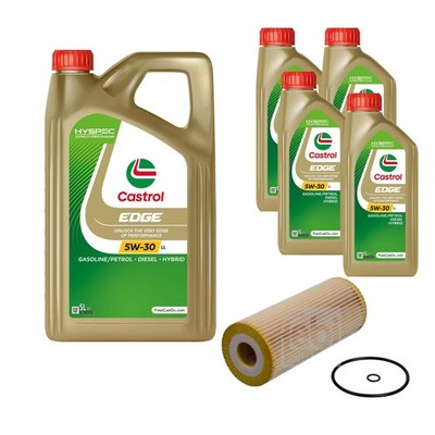 FEBI Ölfilter 9L Castrol EDGE Titanium FST 5W-30 LL für VW Golf IV Variant 1J5