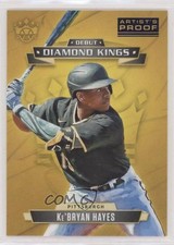 2021 Panini Diamond Kings Debut Artist Proof Blue Ke'Bryan Hayes #DDK-PI 0dq7