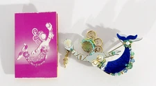 Liztech 2015 MERMAID 3" Brooch Pin Scarce