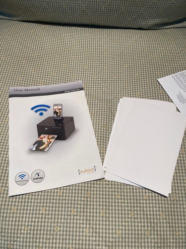 VuPoint Photo Cube IPWF-P30-VP Compact Photo Printer - 第 7/7 張圖片