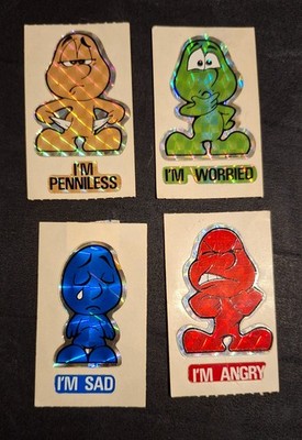 Your Choice 1980s Moodies Prism Sticker Kent Toys - Etsy Aufkleber NEU  rar