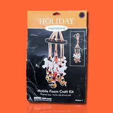mobile foam craft kit "Holiday inspirations"  New 10.5 in. Tall