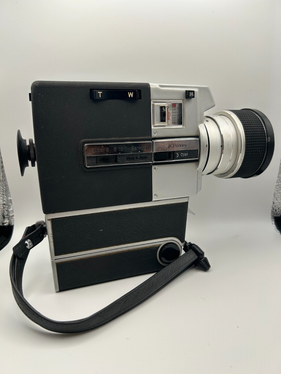 Vintage Sankyo Super 8 Movie Camera 6 to 1 Zoom - Untested | eBay