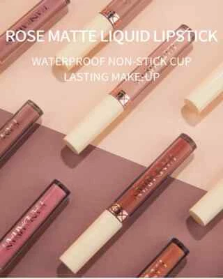 Handaiyan wasserdicht matt flüssig Lippenstift Lipgloss