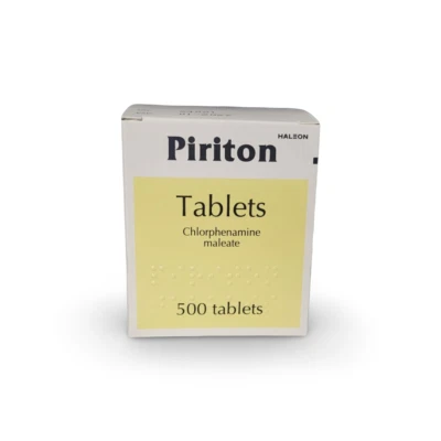 Piriton Allergy & Hayfever Relief Tablets - 500 Tablets