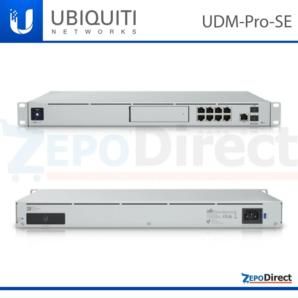 Ubiquiti Networks Dream Machine Pro SE 10G SFP+ PoE Enterprise Switch UDM-PRO-SE - Image 2 of 4