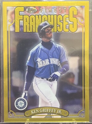 2023 Topps Finest Flashbacks - Topps Finest Franchise SP#200 Ken Griffey Jr