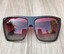 Retro Oversized XL Large Lux Glossy ELIA Square Jackie O Butterfly Sunglasses L - Foto 9