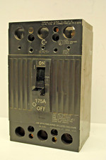 GE THQD32175 Circuit Breaker 3-Pole, 175-Amp, 240-Volt, Load Lugs, New no Box