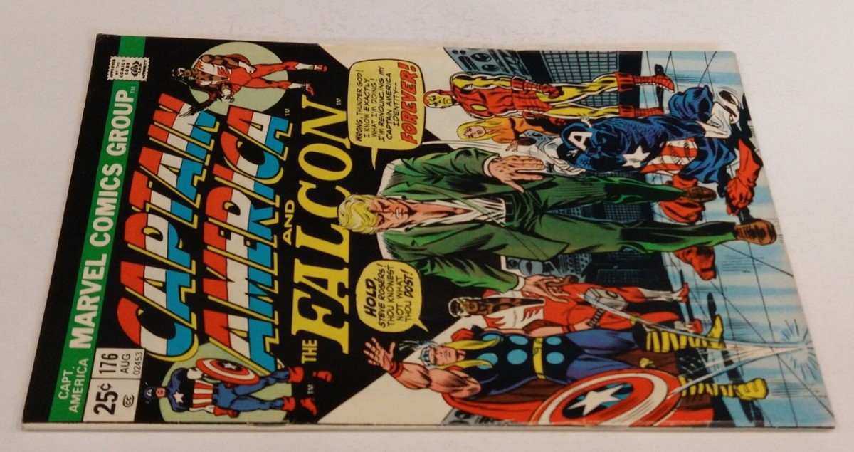 アメコミ Captain America #176 August 1974 Captain America #176 (August 1974) – THE VIRTUES OF CAPTAIN