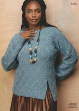 LELIA SWEATER - Knitting Pattern - SANNO M�RD CASTMAN / SCHEEPJES DK