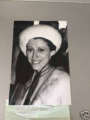 MAIA PLISSETSKAJA - ORIGINAL PRESSEFOTO 18x13 cm