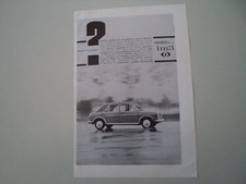 advertising Pubblicità 1964 INNOCENTI MORRIS IM3 IM 3