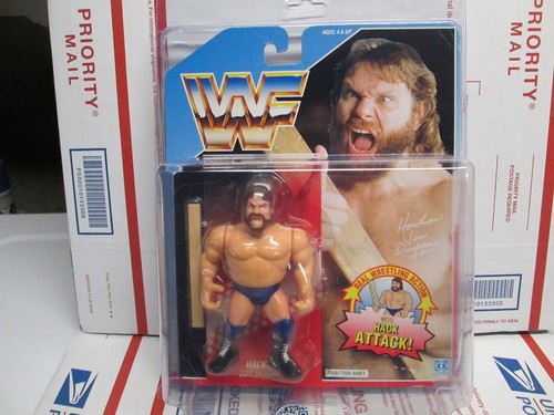 WWF Hasbro Hacksaw Jim Duggan #1 Series 2 Wrestlin...