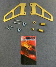 NEW GENUINE APRILIA RSV 1000 1998-2003 GOLD PAIR OF TOE GUARDS AP8140507