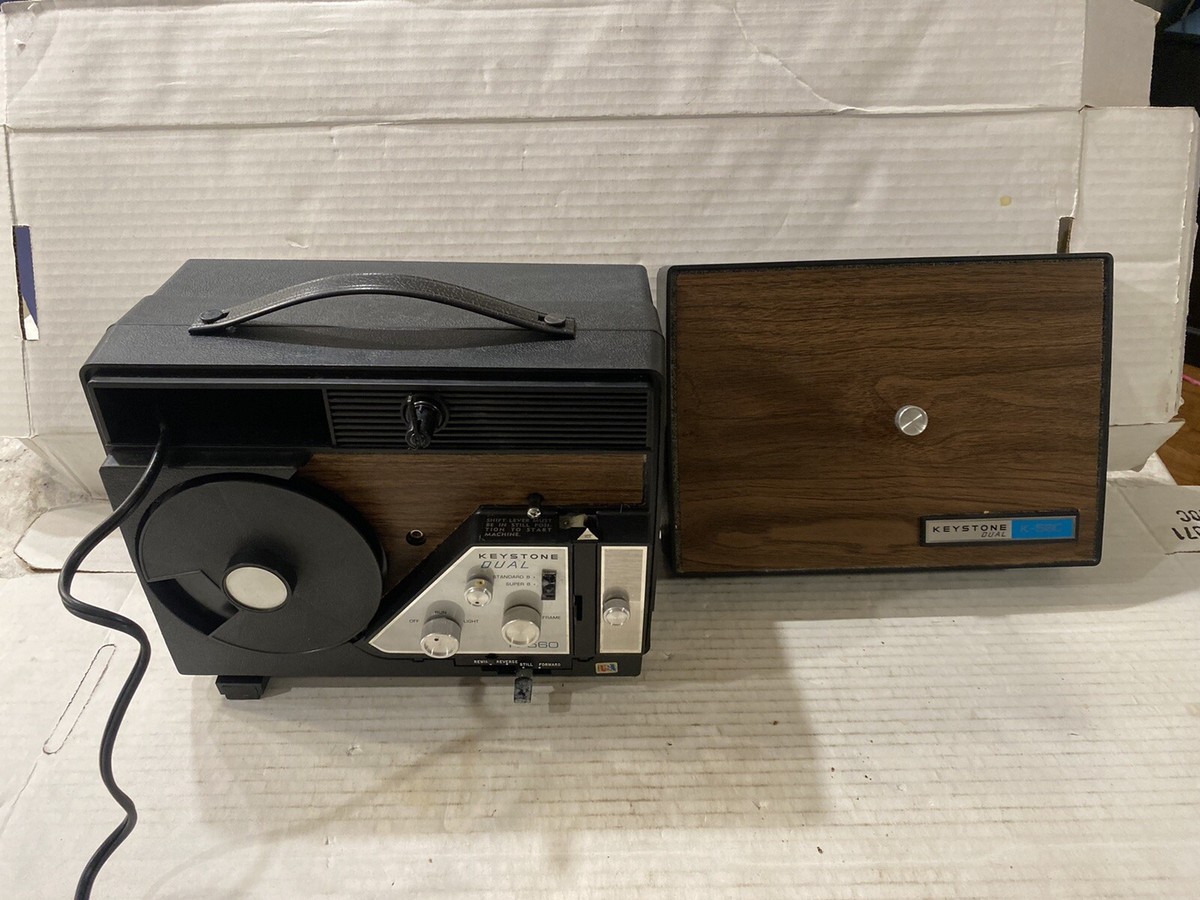 Vintage Keystone Dual K-560 Film Projector (Standard/Super 8) | eBay