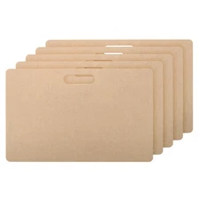 5 Pack Clay Board for Pottery with Built-in Handle 12 x 18" Portable Board
