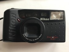 NIKON Zoom Touch 600 Point  Shoot 35mm Film Camera - Untested