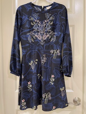 ebay ladies dress Ann atylor LOFT women size S V neck