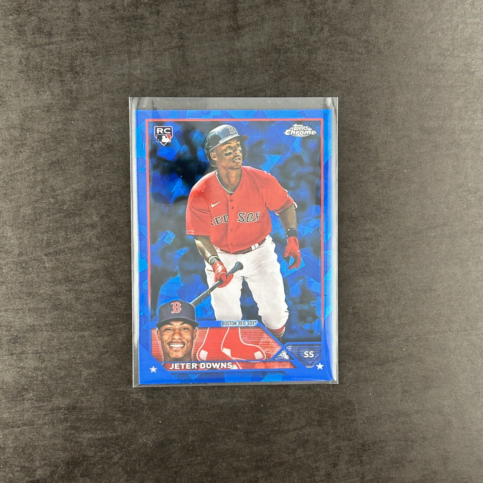 2023 Topps Chrome Sapphire Jeter Downs Rookie Card #165