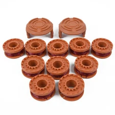 12 Pack Replace Spool String Trimmer Line For WORX 10 Pack Spool & 2 Cap Tool US