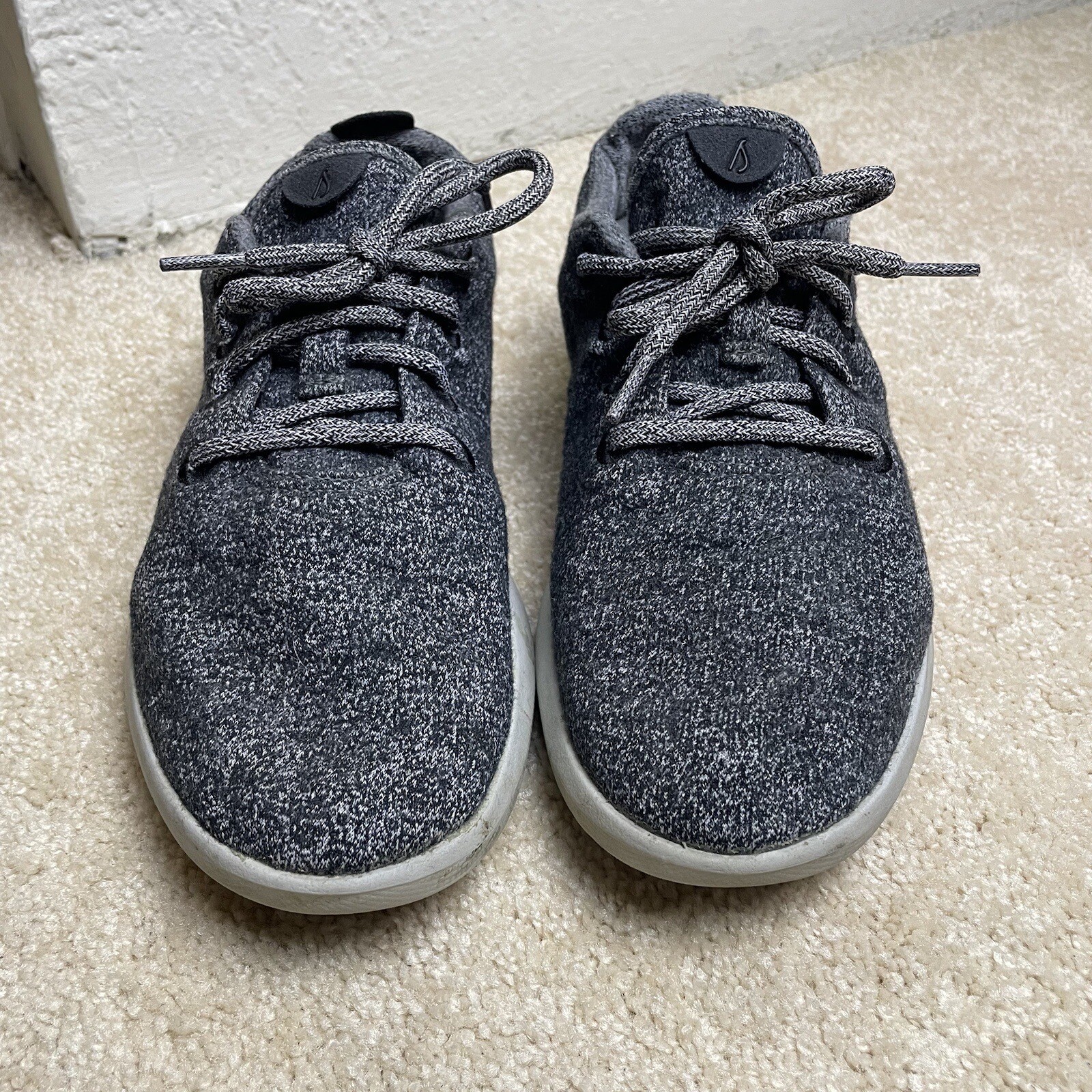 SAOLA Scarpe Allbirds Wool Runners Uomo Taglia 9 Grigio Naturale Grigio Suola Casual Comfort