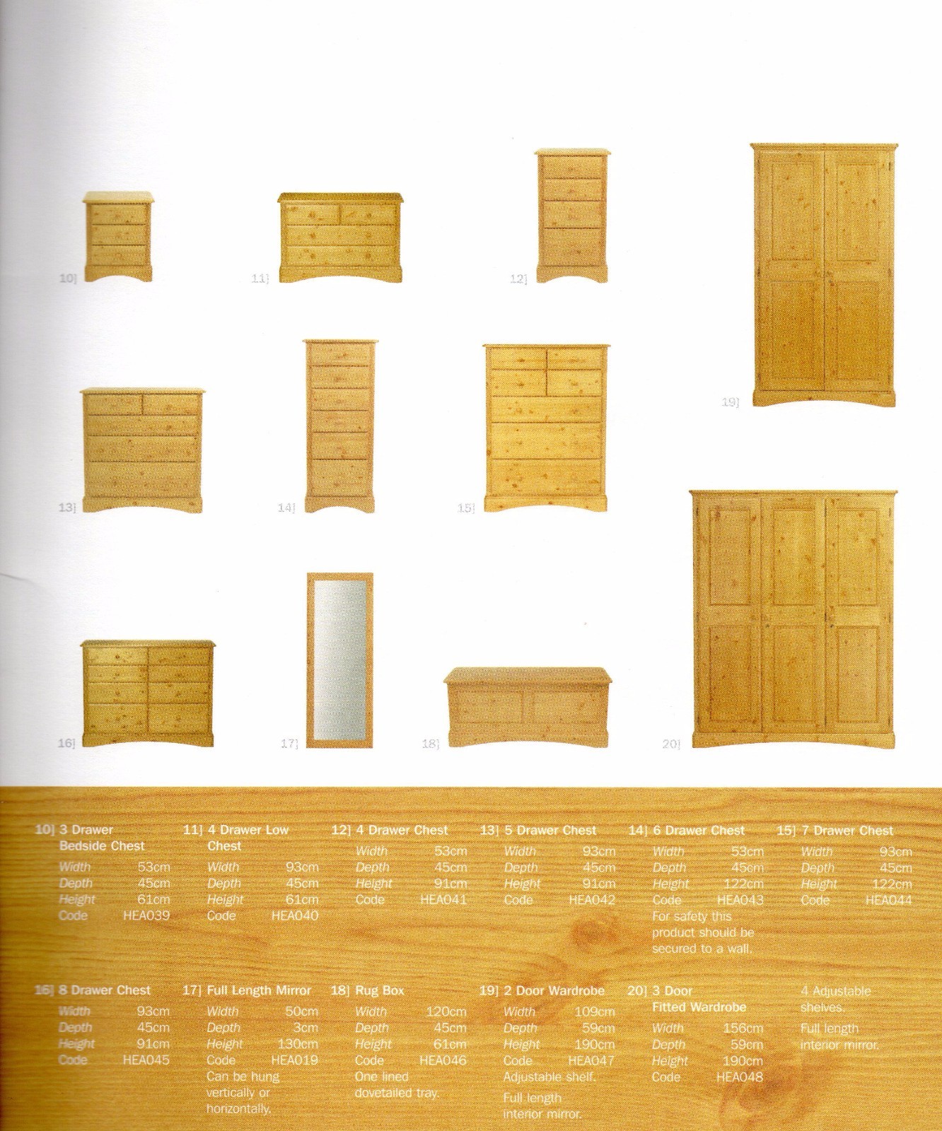 DUCAL Bedroom Furniture HEARTLAND bedroom range eBay