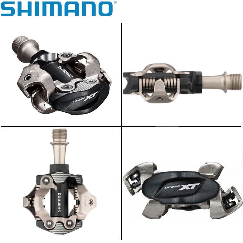 Shimano Deore XT PD-M8100 SPD Pedal Race Clipless Pedals & Cleats W/sh51 Clipless - Image 3 of 4