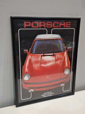 めもページ 1980s Porsche 911 Original Framed Vintage Car Poster | Art Gallery
