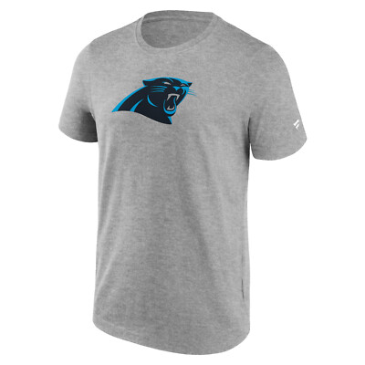 NFL T-Shirt Carolina Panthers Graphic Primary Logo Football Shirt grau